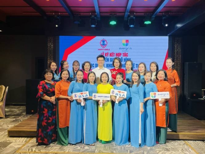 Chương trình ký kết hợp tác xây dựng dự án: Evergrin – Mô hình dạy Khoa học và Nghệ thuật dành cho trẻ mầm non